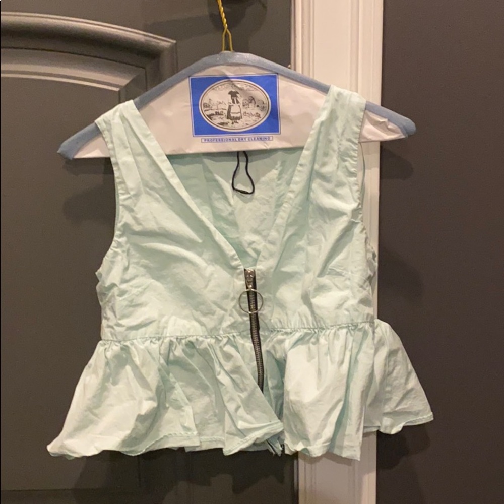 Peplum shirt from Zara